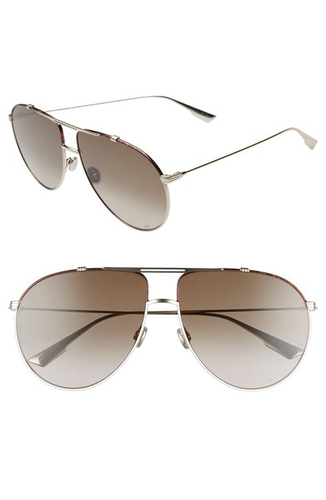 dior homme 63mm street aviator sunglasses|Dior DiorMonsieur1 63MM Aviator Sunglasses on SALE .